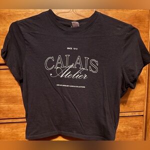 H&M Divided Black Tee